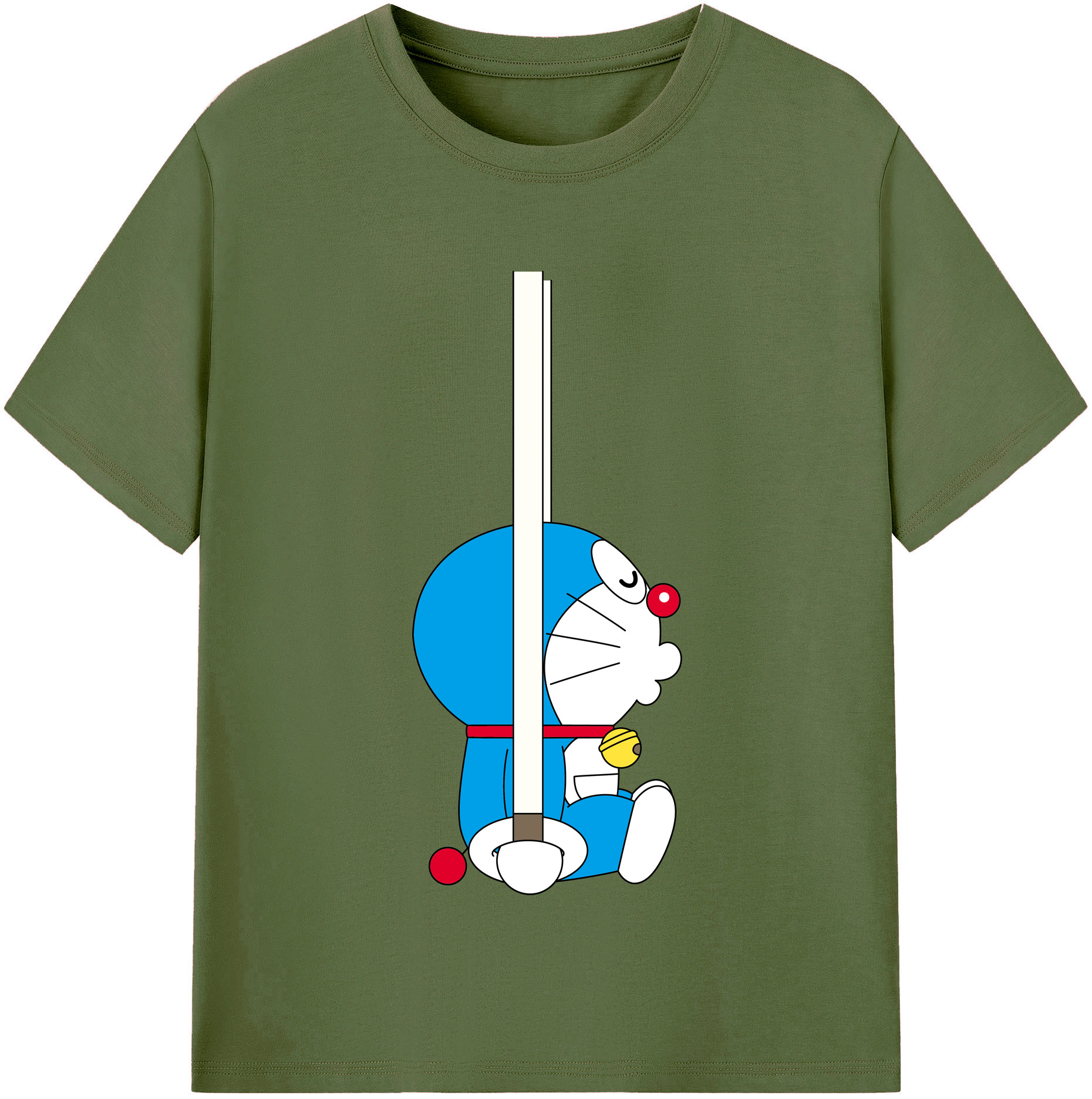 （画像用） ドラえもん Doraemon 綿100％半袖Tシャツ（フロントプリント）
